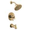 T17435-CZ SAYLOR Monitor 17 Series Tub & Shower Trim, Champagne Bronze