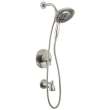 T17435-SS-I SAYLOR Monitor 17 Series Tub & Shower Trim with In2ition, Stainless