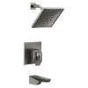 T17443-KS-PR Trillian 17 Series H2Okinetic Tub Shower Trim, Lumicoat Black Stainless