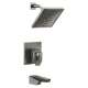 T17443-KS-PR Trillian 17 Series H2Okinetic Tub Shower Trim, Lumicoat Black Stainless