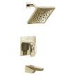 T17443-PN-PR Trillian 17 Series H2Okinetic Tub Shower Trim, Lumicoat Polished Nickel