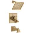 T17451-CZ-WE Dryden Monitor 17 Series Tub & Shower Trim