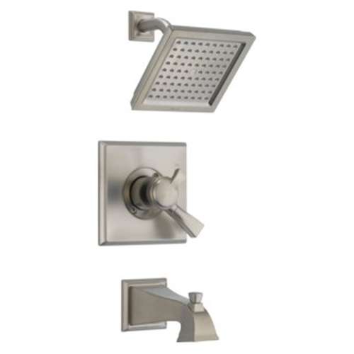 T17451-SS-WE Dryden Monitor 17 Series Tub & Shower Trim, Stainless