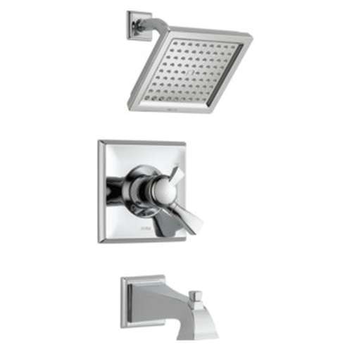 T17451-WE Dryden Monitor 17 Series Tub & Shower Trim, Chrome