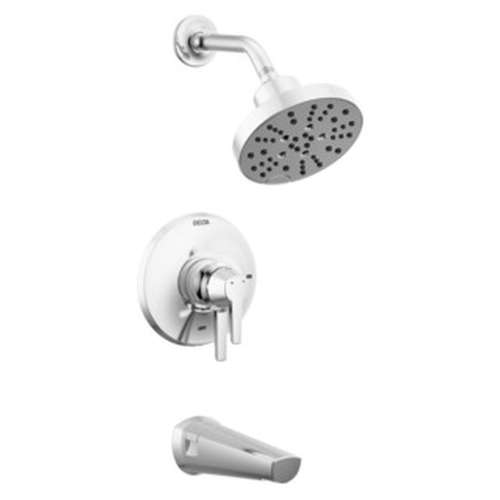 T17472-PR Galeon 17S Tub Shower Trim with H2OKinetic, Lumicoat Chrome