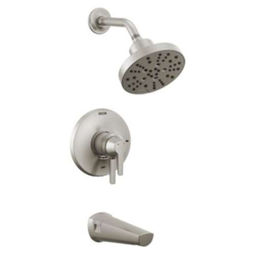 T17472-SS-PR Galeon 17S Tub Shower Trim with H2OKinetic, Lumicoat Stainless