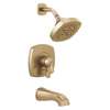 T17476-CZ Stryke 17 Series Tub and Shower Only, Champagne Bronze