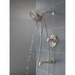 T17489-SS-PR Tetra 17 Series Tub Shower Trim, Lumicoat Stainless