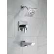 T17499-PR Pivotal Monitor 17 Series H2Okinetic Tub and Shower Trim, Lumicoat Chrome