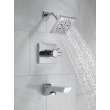 T17499-PR Pivotal Monitor 17 Series H2Okinetic Tub and Shower Trim, Lumicoat Chrome