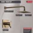 T17T253-CZ-WE Vero TempAssure 17T Series Shower Trim