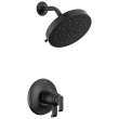 T17T289-BL Tetra 17T Series Shower Trim, Matte Black