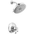 T17T289-PR Tetra 17T Series Shower Trim, Lumicoat Chrome