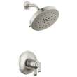 T17T289-SS-PR Tetra 17T Series Shower Trim, Lumicoat Stainless