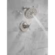 T17T289-SS-PR Tetra 17T Series Shower Trim, Lumicoat Stainless