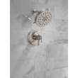 T17T289-SS-PR Tetra 17T Series Shower Trim, Lumicoat Stainless