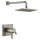 T17T299-SS-PR Pivotal TempAssure 17T Series H2Okinetic Shower Trim, Lumicoat Stainless