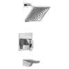 T17T443-PR Trillian TempAssure 17T Series Tub & Shower Trim, Lumicoat Chrome