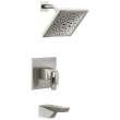 T17T443-SS-PR Trillian TempAssure 17T Series Tub & Shower Trim, Lumicoat Stainless