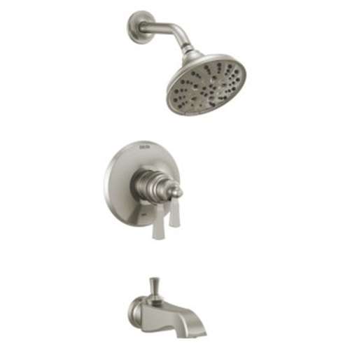 T17T456-SS Dorval TempAssure 17T Series Tub & Shower Trim, Stainless