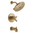 T17T459-CZH2O Trinsic TempAssure 17T Series H2Okinetic Tub & Shower Trim, Champagne Bronze