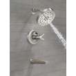 T17T471-SS-PR Galeon 17T S Tub Shower Trim with UltraSoak, Lumicoat Stainless