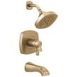 T17T476-CZ Stryke 17 Thermostatic Tub and Shower Only, Champagne Bronze