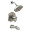 T17T476-SS Stryke 17 Thermostatic Tub and Shower Only, Stainless