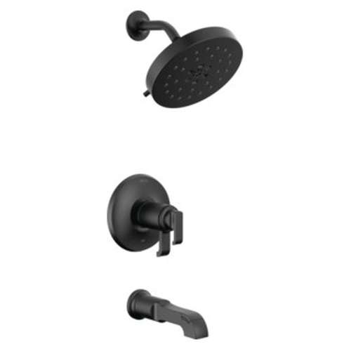 T17T489-BL Tetra 17T Series Tub Shower Trim, Matte Black