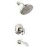 T17T489-SS-PR Tetra 17T Series Tub Shower Trim, Lumicoat Stainless