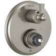T24856-SSLHP Dorval Traditional 2-Handle Monitor 14 Series Valve Trim with 3 Setting Diverter, Stainless