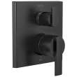T24867-BL Ara Angular Modern Monitor 14 Series Valve Trim with 3-Setting Integrated Diverter