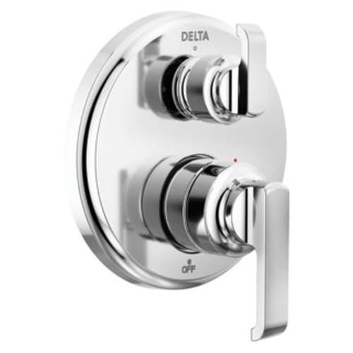 T24889-PR Tetra 14 Series Integrated Diverter Trim with 3-Setting, Lumicoat Chrome