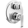 T24889-PR Tetra 14 Series Integrated Diverter Trim with 3-Setting, Lumicoat Chrome