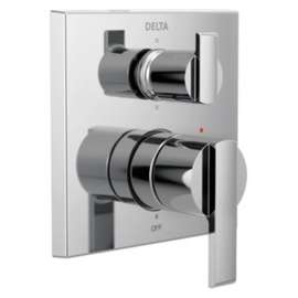 T24967 Ara Angular Modern Monitor 14 Series Valve Trim with 6-Setting Integrated Diverter