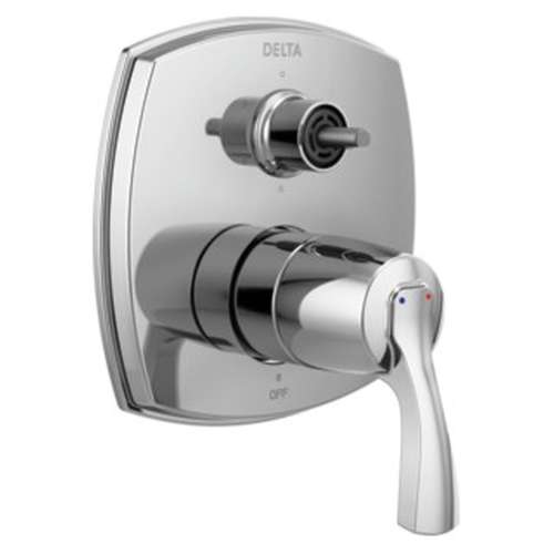 T24976-LHP Stryke 14 Series Integrated Diverter Trim with Six Function Diverter Less Diverter Handle, Chrome