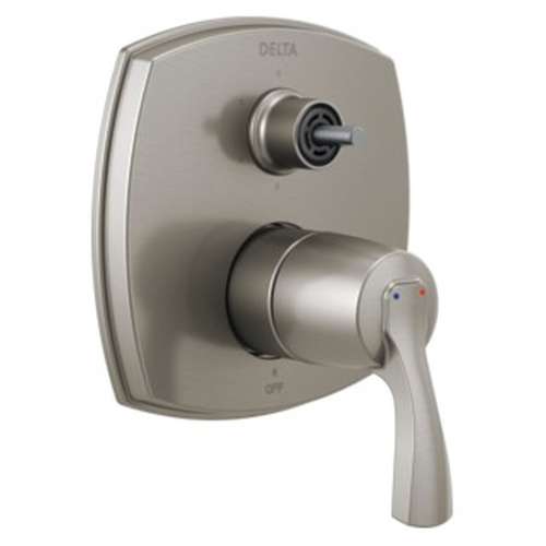T24976-SSLHP Stryke 14 Series Integrated Diverter Trim with Six Function Diverter Less Diverter Handle, Stainless