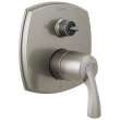 T24976-SSLHP Stryke 14 Series Integrated Diverter Trim with Six Function Diverter Less Diverter Handle, Stainless