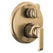 T24989-CZ-PR Tetra 14 Series Integrated Diverter Trim with 6-Setting, Lumicoat Champagne Bronze