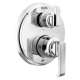 T24989-PR Tetra 14 Series Integrated Diverter Trim with 6-Setting, Lumicoat Chrome