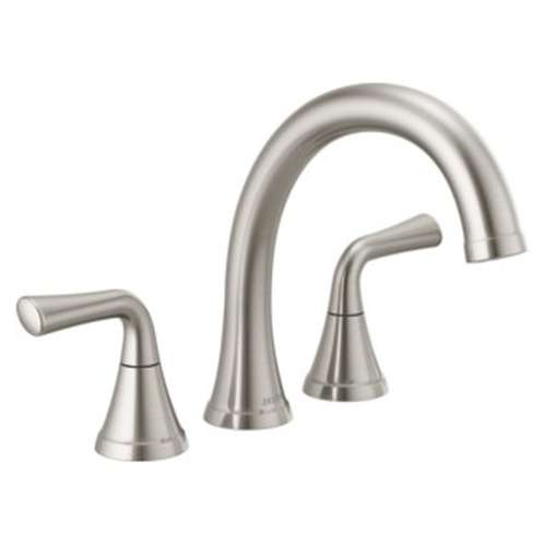 T2733-SS Kayra Delta Kayra Roman Tub Trim, Stainless