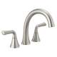 T2733-SS Kayra Delta Kayra Roman Tub Trim, Stainless
