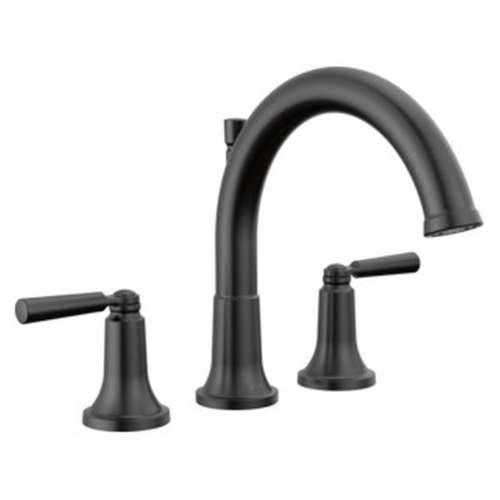 T2735-BL SAYLOR Delta SAYLOR Roman Tub Trim, Matte Black