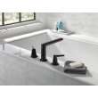 T2771-BL Galeon Delta Galeon 3-Hole Roman Tub Trim, Matte Black