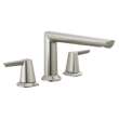 T2771-SS-PR Galeon Delta Galeon 3-Hole Roman Tub Trim, Lumicoat Stainless