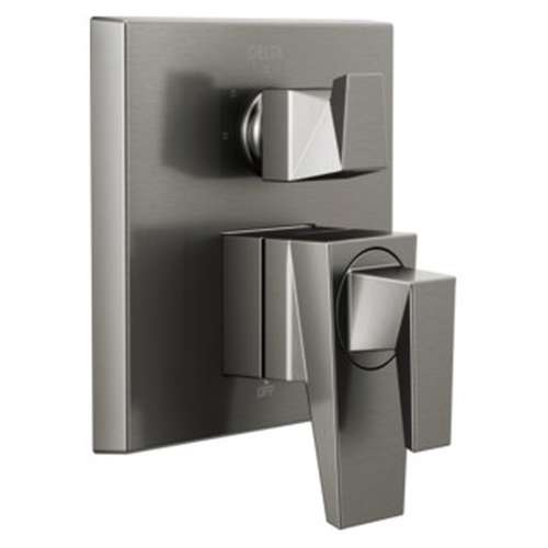 T27843-KS-PR Trillian Two-Handle Monitor 17 Series Valve Trim with 3-Setting Diverter