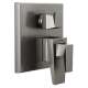 T27843-KS-PR Trillian Two-Handle Monitor 17 Series Valve Trim with 3-Setting Diverter, Lumicoat Black Stainless
