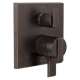 T27867-RB Ara Angular Modern Monitor 17 Series Valve Trim with 3-Setting Integrated Diverter, Venetian Bronze