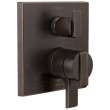 T27867-RB Ara Angular Modern Monitor 17 Series Valve Trim with 3-Setting Integrated Diverter, Venetian Bronze