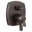 T27876-RBLHP Stryke 17 Series Integrated Diverter Trim with Three Function Diverter Less Diverter Handle, Venetian Bronze